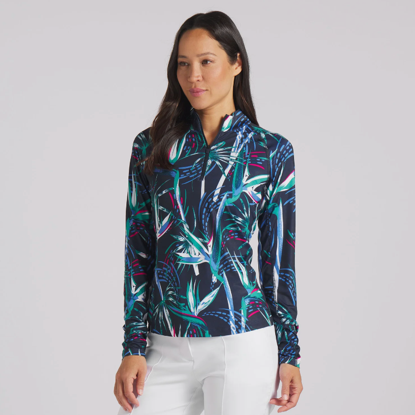 Puma Women's YouV Paradise Golf 1/4 Zip