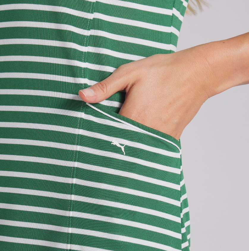 Puma Women's Everyday Stripe Pique Golf Dress  Shop Team Golf