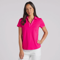 Puma Women's CLOUDSPUN Piped Golf Polo