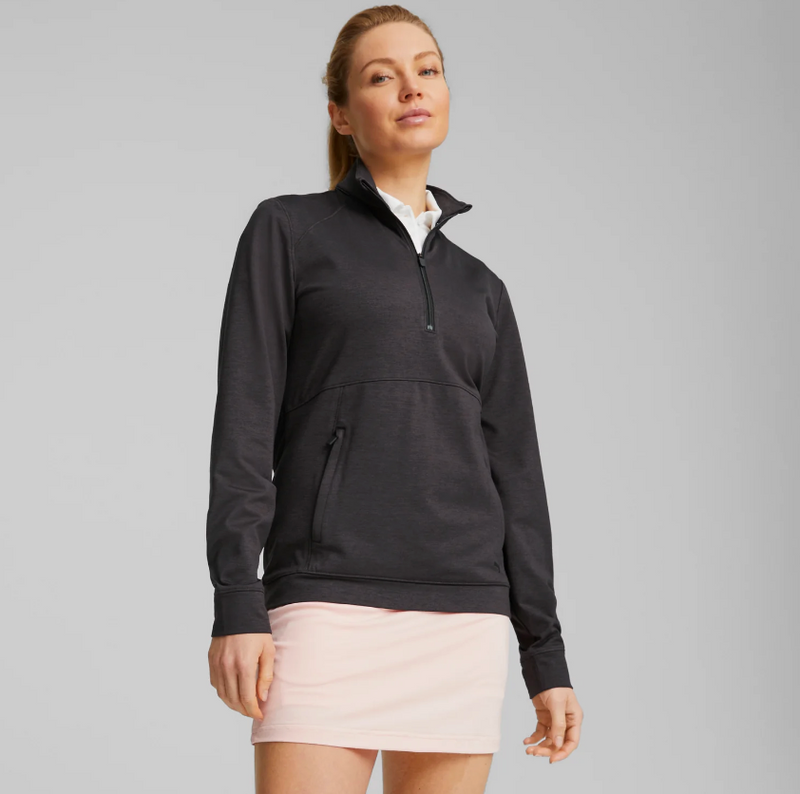 Puma Women's CLOUDSPUN Rockaway Golf 1/4 Zip