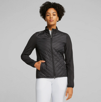 Puma Women's Frost Quilted Golf Jacket