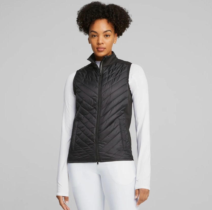 Puma Women's Frost Quilted Golf Vest