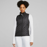 Puma Women's Frost Quilted Golf Vest