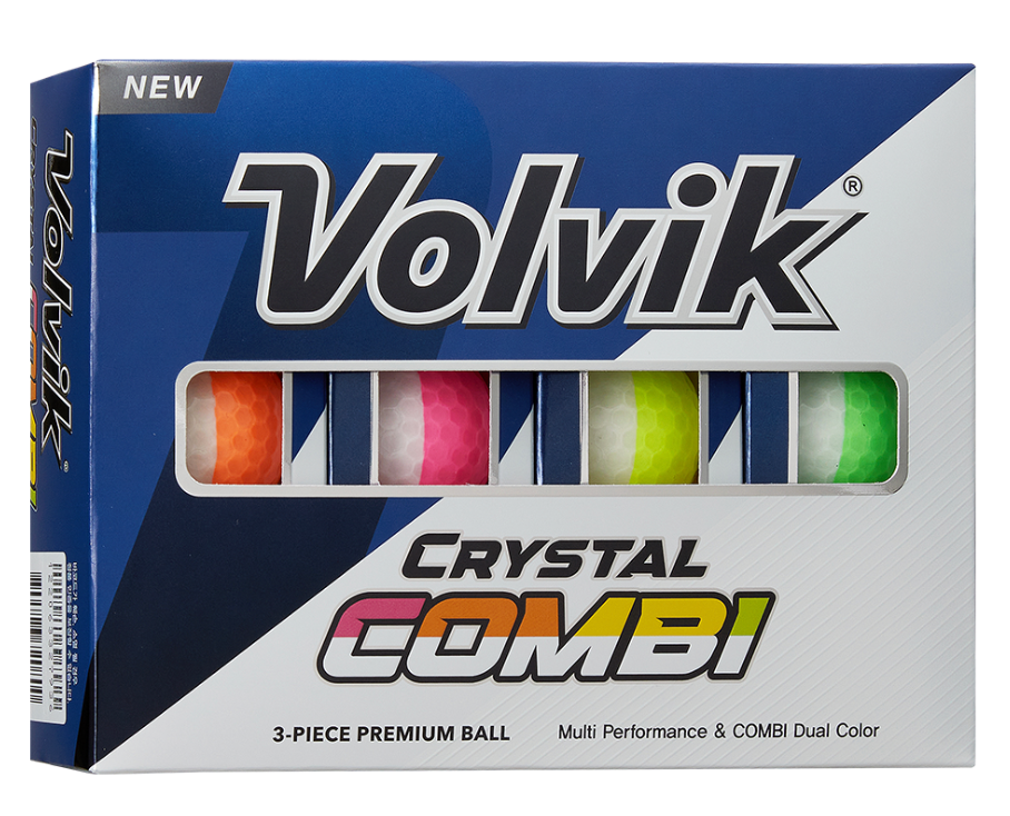 Volvik Crystal Combi Golf Ball