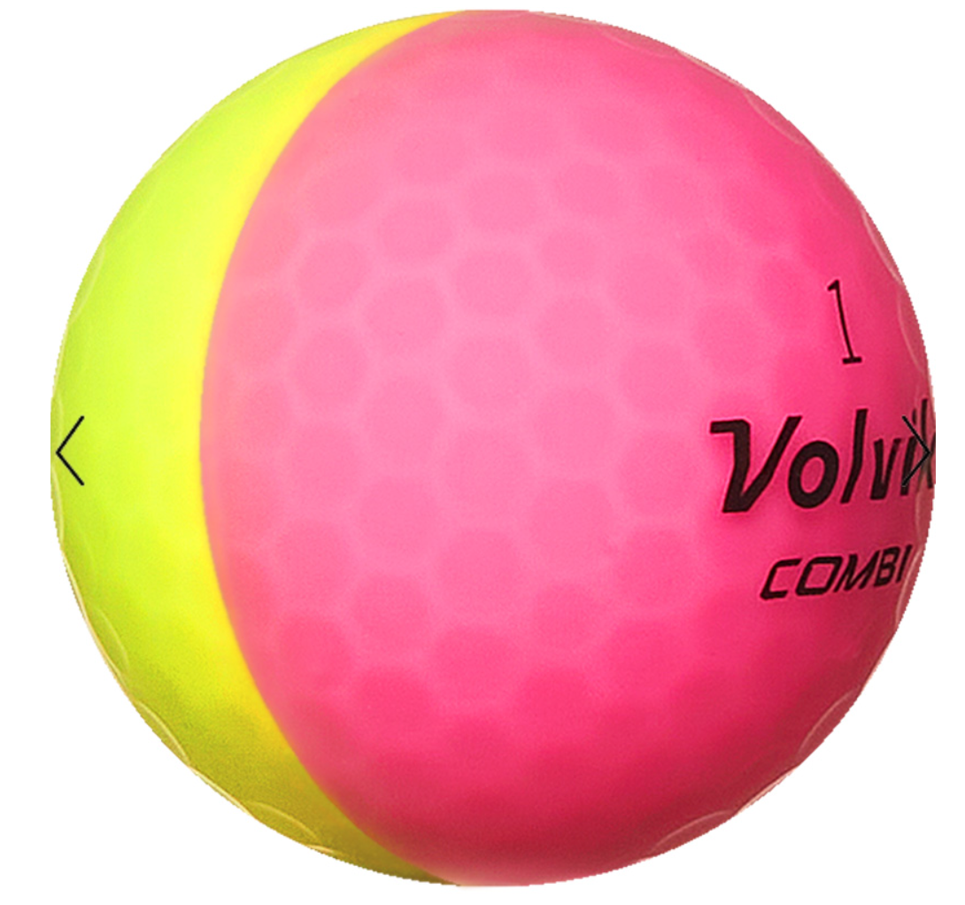 Volvik Vivid Combi Golf Ball