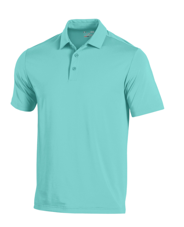 Under Armor T2 Green Mens Polo