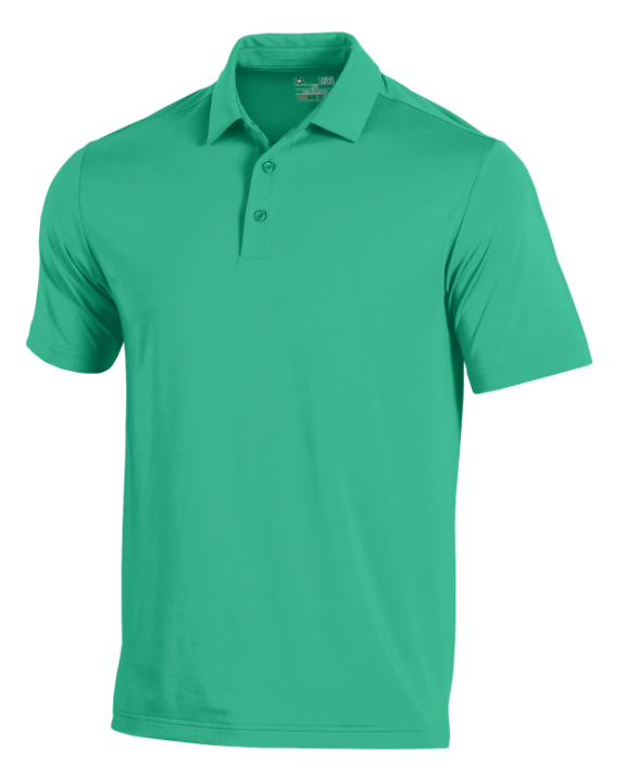 Under Armor T2 Green Mens Polo