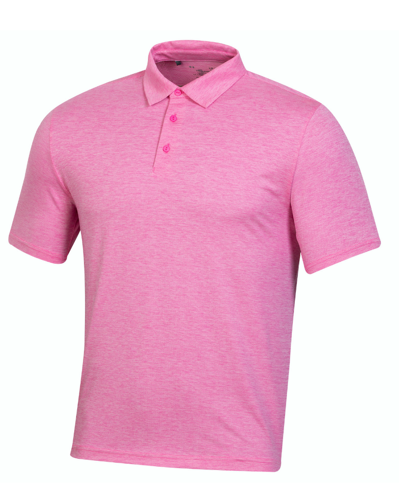 Under Armor Playoff 3.0 Heather Mens Polo