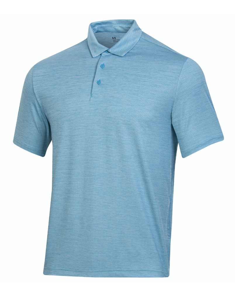 Under Armor Playoff 3.0 Heather Mens Polo