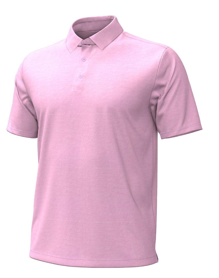 Mens pink under armour golf shirt on sale