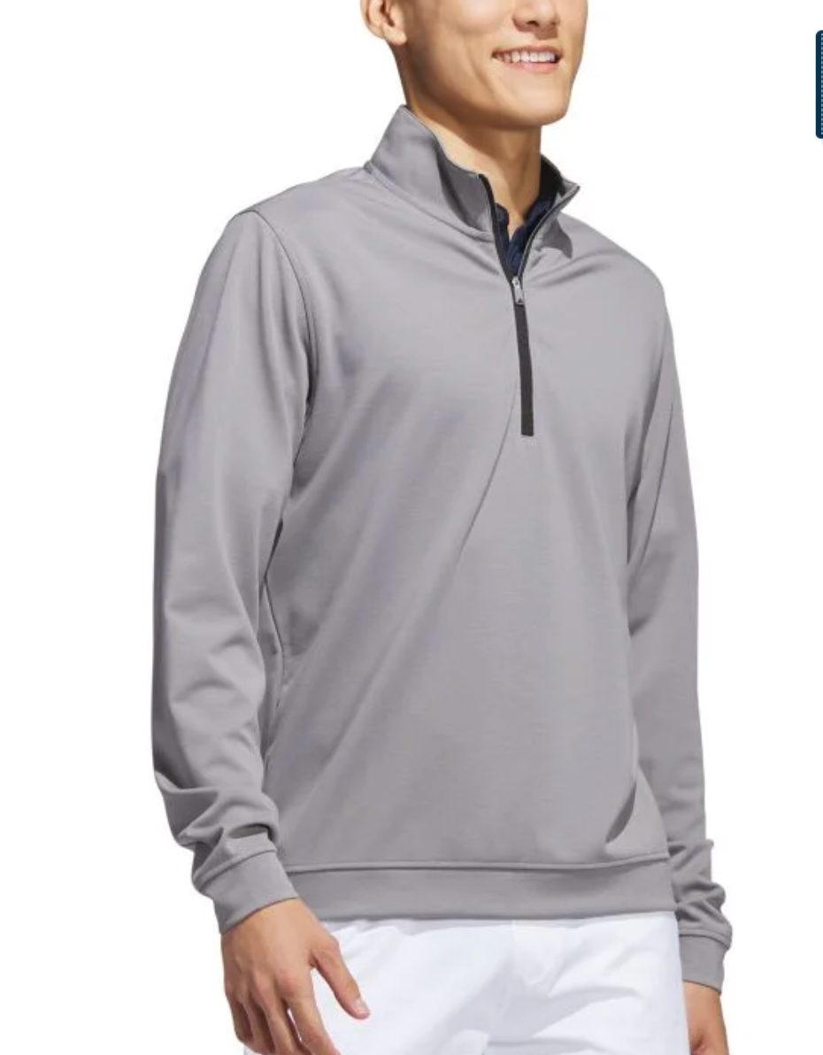 Adidas Mens Elevated  1/4 Zip