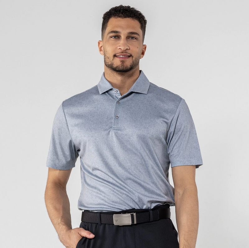 Level Wear Mens Graph Polo