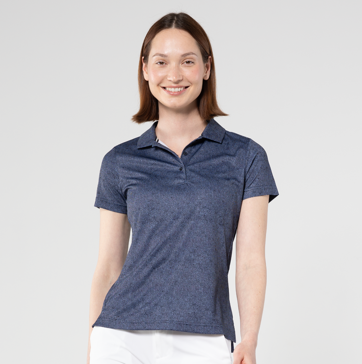 Level Wear Womens Graph Polo