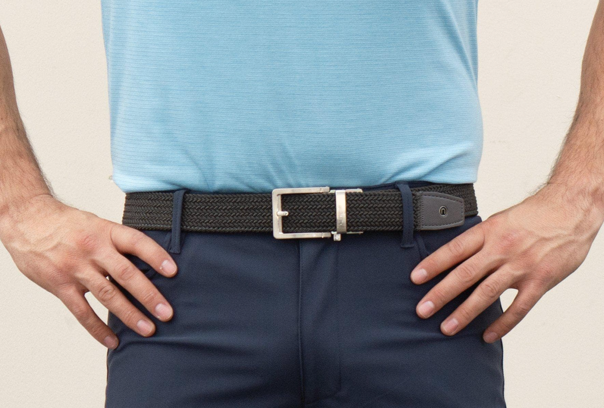 Nextbelt Braided Tan Golf Belt 1.38" [35mm]