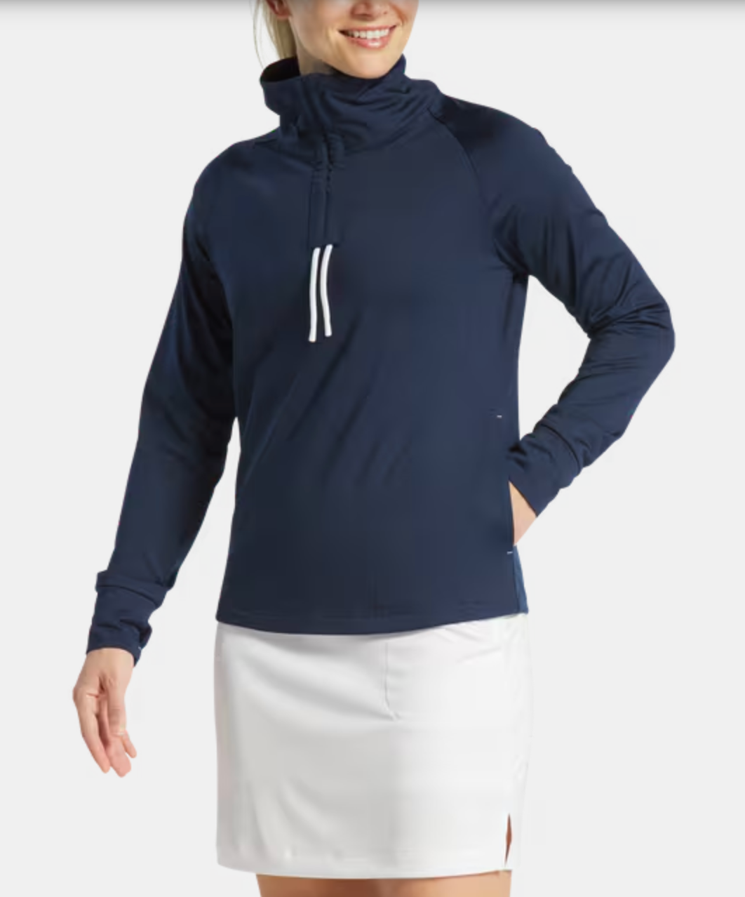 Footjoy Womens Funnel Collar