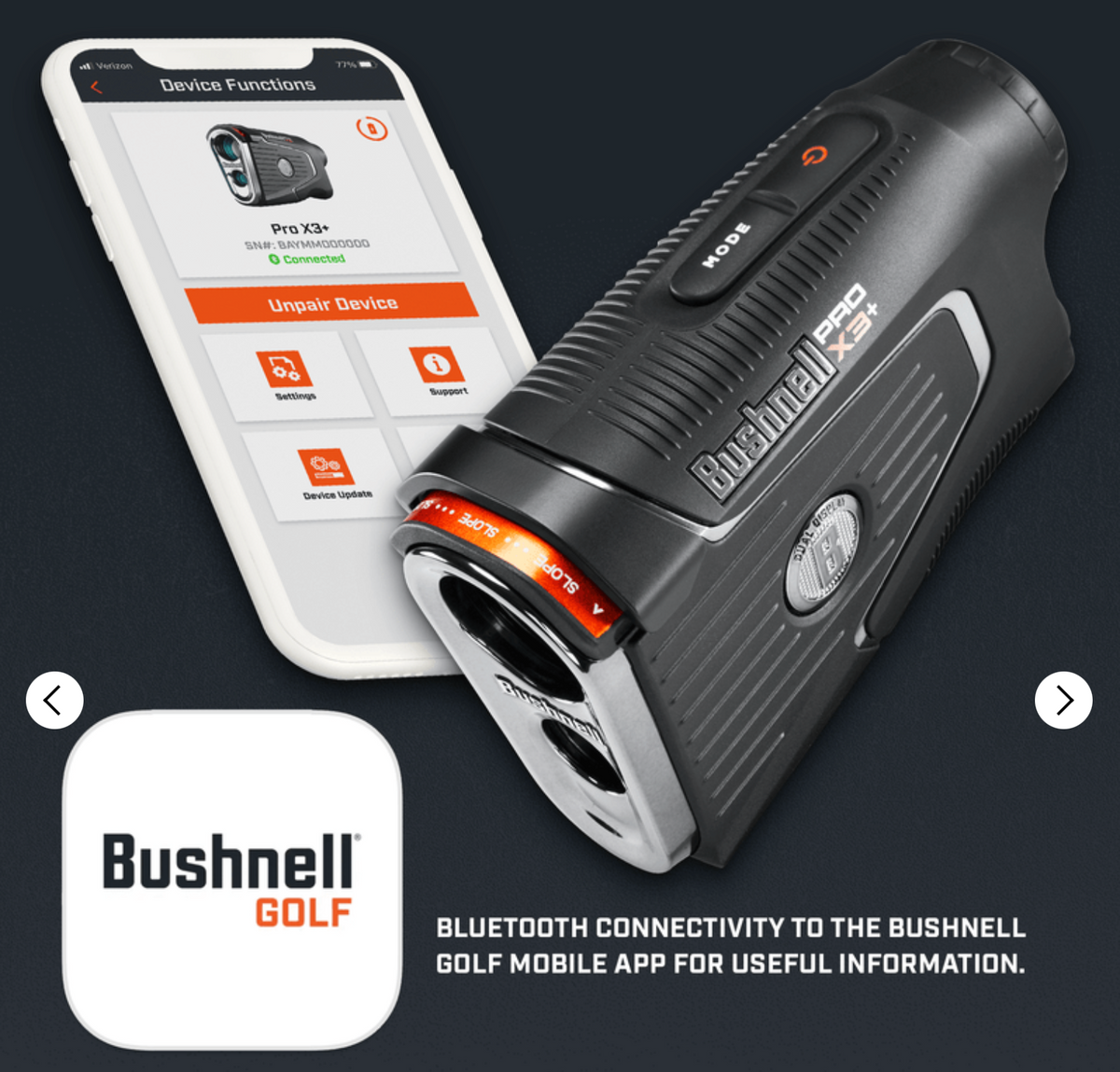 Bushnell Golf Pro X3+ Link