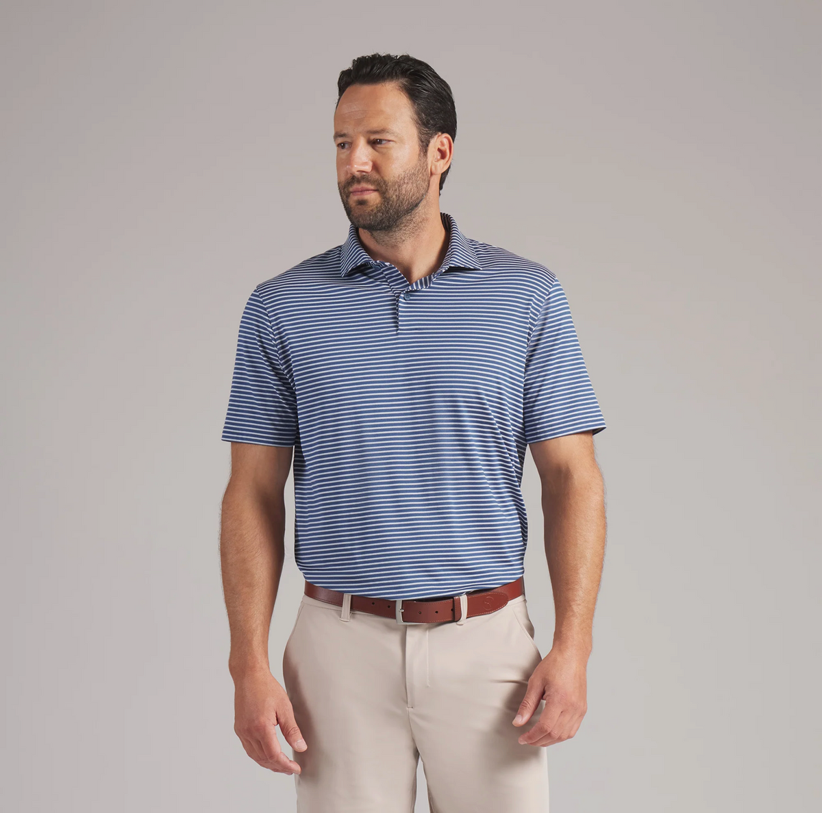 Puma BRRR Stripe Golf Polo