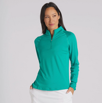 Puma Women's YouV Solid Golf 1/4 Zip