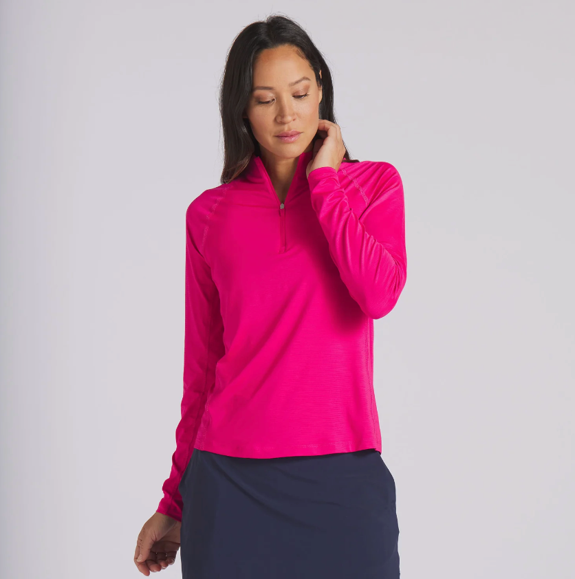 Puma Women's YouV Solid Golf 1/4 Zip