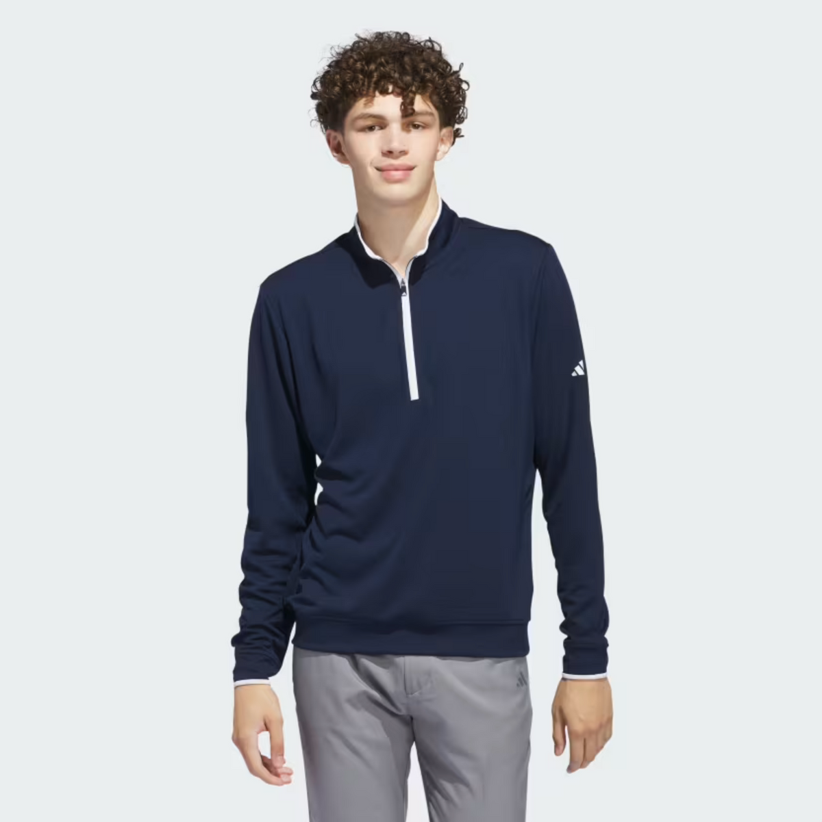 Adidas Mens Lightweight 1/4 Zip