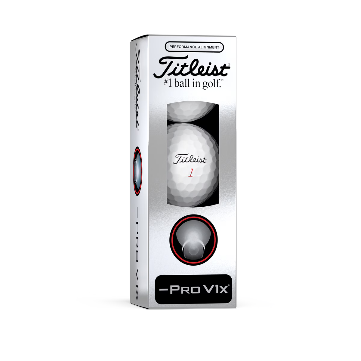 Titleist Pro V1x Left Dash AIM Performance