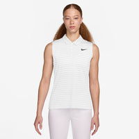 Nike Victory Women's Dri-FIT Sleeveless Striped Golf Polo