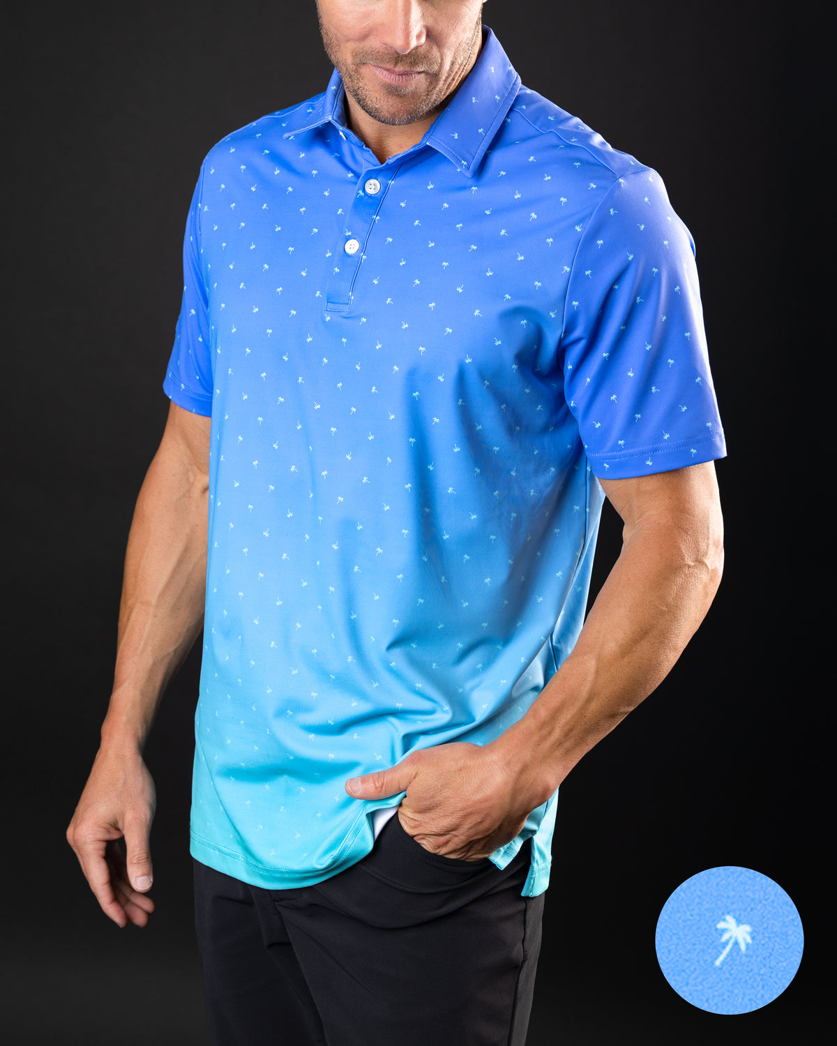 Sunday Swagger Mens Palmera Polo