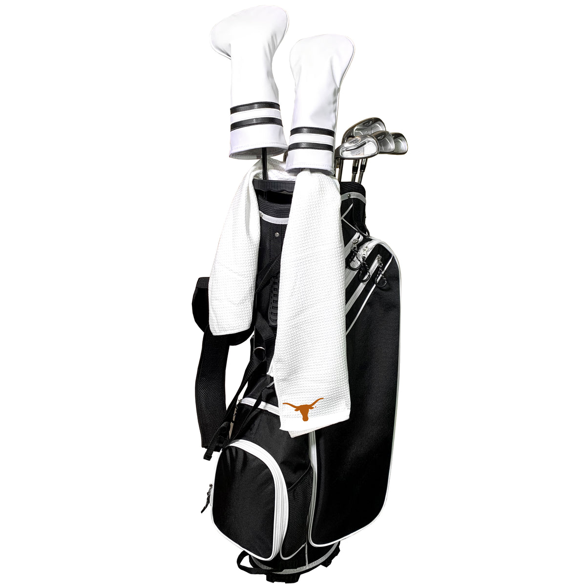 Team Golf Custom White Microfiber Towel